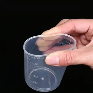20 мл 30 мл 50 мл 100 мл 120 мл маленькая полипропиленовая пластиковая мерная чашка для больницы