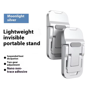 Supporto per Laptop Mini Portatile alla Moda in Lega di Zinco, Piedino Invisibile Rialzante, Supporto Pieghevole per Laptop e Tablet da Scrivania - Product Image 6