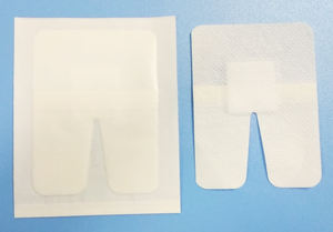 डिस्पोजेबल गैर-बुना चिकित्सा चिपकने वाला प्लास्टर पारदर्शी चौथा कैनुला पैड ड्रेसिंग - Product Image 6