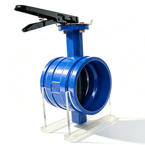 Abrazadera Rápida de Hierro Dúctil Ranurada para Agua, Operada con Palanca Manual, para Redes de Tuberías de Agua Potable - Product Image 2