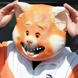 Masque de panda, taille unique, accessoire de costume d'anime pour fête d'Halloween - Product Image 4