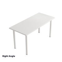 Table console au design moderne avec pieds en métal pour salon, chambre, villa, hôtel - Durable et écologique