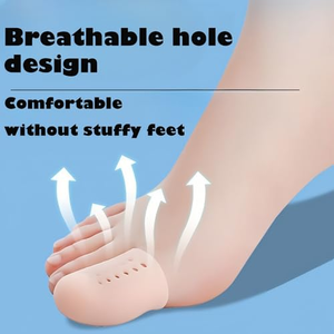 Séparateur d'orteils en silicone ultra-transparent, perforé et respirant, pour la protection des pieds et des soins efficaces des pieds (vente en gros) - Product Image 3