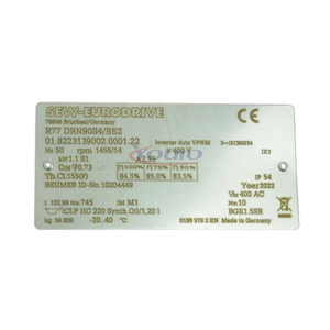 Motorreductor Helicoidal Eurodrive R77 DRN90S4/BE2 100% Nuevo y Original, Motor de CA de 4 Polos IE3 para Sistemas de Transporte de Alta Resistencia - Product Image 4