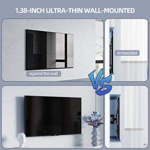 Support mural universel robuste à mouvement complet de l'usine HILLPORT <span class=keywords><strong>pour</strong></span> téléviseurs de 55 à 120 pouces, environnements industriels - Product Image 3