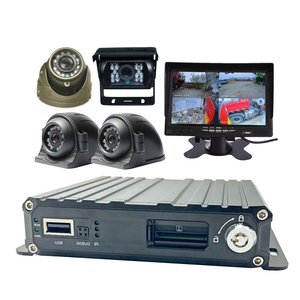MR9504EC H.265 1080P AHD sistema CCTV TN schermo TFT per camion Bus 4 canali Dash Cam Mobile <span class=keywords><strong>DVR</strong></span> 4G GPS WIFI ADAS BSD DMS opzionale - Product Image 1