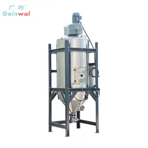 Gainwal 2500U 1500KG kristalleşme makinesi endüstriyel pul kristalleşme vakum evaporatör kristalleştirici