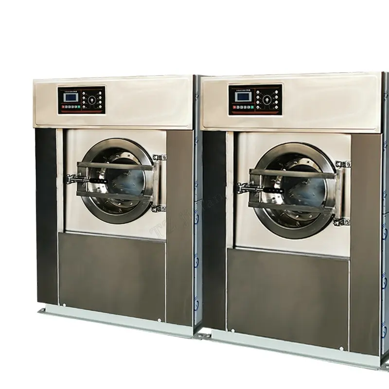 Lavadora de alta resistencia, equipo de lavandería industrial para ropa, 15KG-100KG