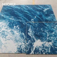Dalles de moquette en nylon à boucles haute-basse à motif personnalisé avec support PE Pro pour salle de bal et banquet d'hôtel 5 étoiles