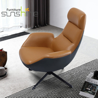 Fauteuil de loisirs en forme de homard au Design moderne, canapé rond pour la maison, le bureau et le café