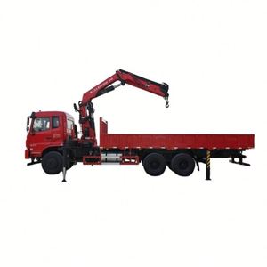 Camion grue à flèche pliante Dongfeng K5 6x4, châssis 12 tonnes, portée longue pour le levage en jardinage et en infra-structures - Product Image 1