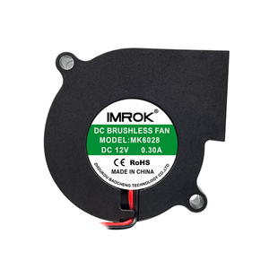 6 म माइक्रो गिलहरी पिंजरे के पंखे <span class=keywords><strong>12</strong></span> वोल्ट 6028 ब्लोअर - Product Image 1