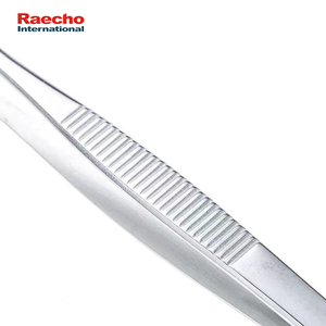 Handmatige Chirurgische Dressing Pincet Tandeloze Pincet Voor Het Houden Van Naalden Roestvrij Staal Materiaal - Product Image 3