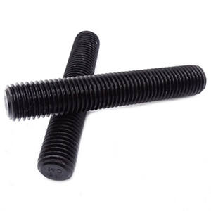 Le diamètre de l'oxyde noir des tiges filetées est de <span class=keywords><strong>M6</strong></span> à M30 La longueur est de 1m 2m et 3m Bonne qualité et bon prix Grade 8.8 - Product Image 1