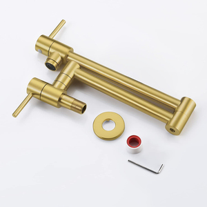 <span class=keywords><strong>Robinet</strong></span> de cuisine en or brossé américain, vente chaude, design populaire, <span class=keywords><strong>robinet</strong></span> de remplissage de pot - Product Image 5