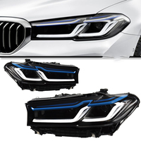 Kit de mise à niveau d'usine pour phares avant G30 G38 avec double projecteur LED DRL pour BMW Série 5 (2018-2023) – Clignotants intégrés