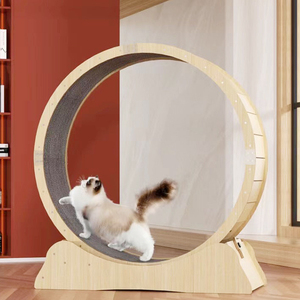 <span class=keywords><strong>Rueda</strong></span> de Ejercicio Interactiva <span class=keywords><strong>para</strong></span> <span class=keywords><strong>Gatos</strong></span>, de Madera Personalizada, Silenciosa, <span class=keywords><strong>para</strong></span> Aliviar el Aburrimiento, Juguete <span class=keywords><strong>para</strong></span> <span class=keywords><strong>Gatos</strong></span>, Suministros <span class=keywords><strong>para</strong></span> Mascotas - Product Image 3