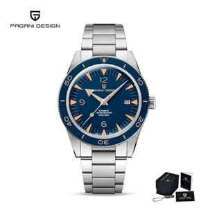 PAGANI DESIGN YS005 Sapphire <b>Wristwatches</b> 316L Stainless Steel <b>Automatic</b> Mechanical 20Bar Waterproof NH35 Luminous Dive Watch - Product Image 1
