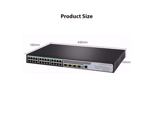 Thương hiệu mới ban đầu <span class=keywords><strong>web</strong></span> quản lý 24-Port Gigabit ethernet PoE SNMP QoS truy cập chuyển đổi S5024PV5-EI - Product Image 3
