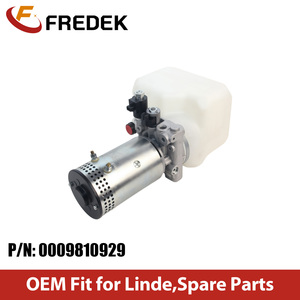 Suku Cadang <span class=keywords><strong>Forklift</strong></span> OEM Rakitan Motor Pompa Hidrolik 0009810964 0009810929 untuk Linde 1169 L12 Truk Palet Listrik - Product Image 1
