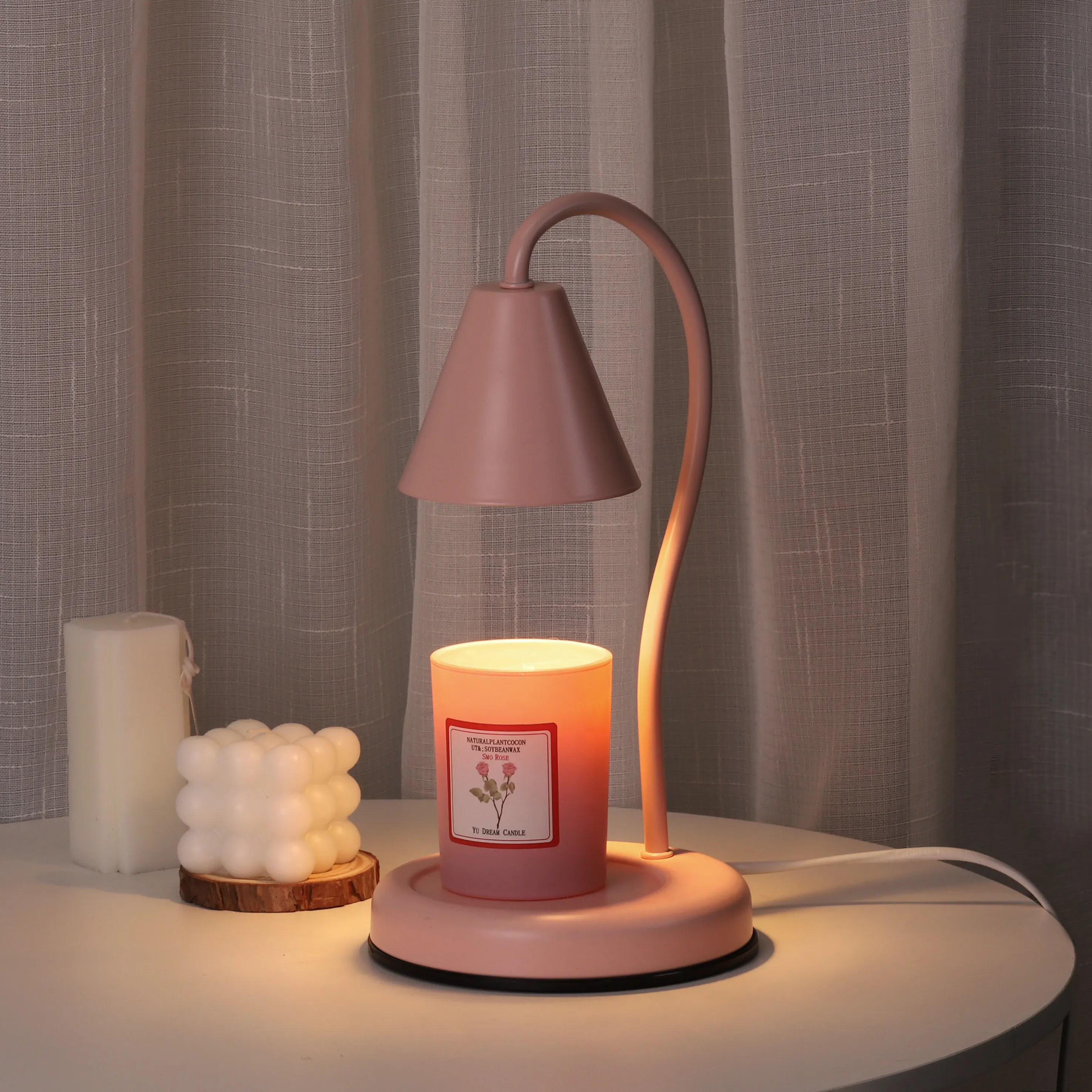 Hot Sale Eisen Kerze Wärmer Lampe Home Decora ting Duft laternen Aroma Wachs Torte Brenner Nachtlicht Ätherisches Öl Geschenks ets