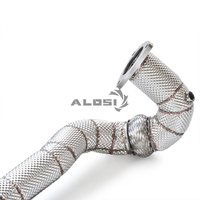 Collecteur d'échappement sport haute performance sur mesure pour Audi TT MK1 8N A3 8L en acier inoxydable T304 pour amélioration de puissance de course