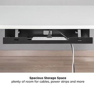 CC11-4B Bandeja Organizadora de Cables Personalizada, Soporte para Cables Debajo del Escritorio, Cesta para Cables para Oficina en Casa - Product Image 3
