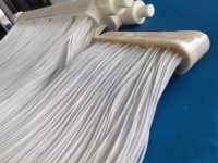 Membrane MBR en PVDF à haute filtration de taille de pore de 0,01 μm 0,1 μm largement utilisée pour le traitement des eaux usées avec une garantie d'un an