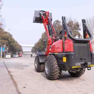 Mini Cargadora de Ruedas Diésel 4WD con Sistema Hidráulico Hengli, Máquina de Construcción Compacta de Nuevo Diseño - Product Image 1