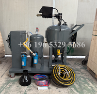Système intégré de sablage humide, séchage et refroidissement | Machine de sablage humide sans poussière | Système de sablage humide industriel