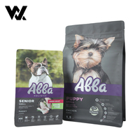 Sac d'emballage pour aliments pour animaux de compagnie, chien, chat, en aluminium refermable, imprimé sur mesure, résistant à l'humidité, 400g, 1,5kg, 5kg, 10kg
