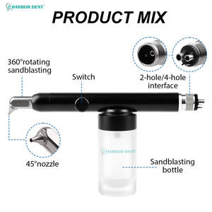 Machine de sablage dentaire portable économique, système d'abrasion à l'air à l'oxyde d'aluminium pour les applications cliniques et de laboratoire - Product Image 3