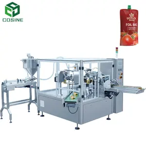 triangular tea bag /premade bags packing machine express packaging bagging machine with label profhilo filler