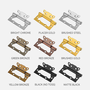 บานพับประตูไม้แบบฝังขนาด 4 นิ้ว รุ่น Heavy-Duty พร้อมลูกปืนแบบลูกกลิ้งทันสมัย ปรับแต่งได้ บานพับเหล็กแบบ Pivot สำหรับหน้าต่าง เฟอร์นิเจอร์ โรงแรม - Product Image 6