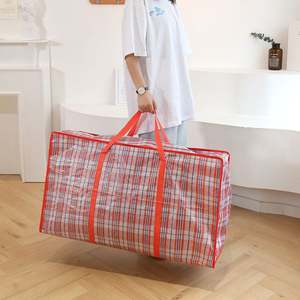 Bolsas de Mudanza Tejidas de PP con Logotipo Impreso, Bolsas de Almacenamiento Extra Gruesas con Asas Reforzadas para Ahorrar Espacio - Product Image 2