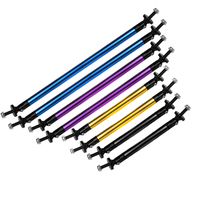 Barre de liaison réglable universelle noire FTHP pour accessoires de modification de carrosserie automobile
