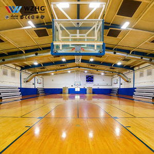 Stade de basketball de luxe à structure en acier, construction rapide, antiseismique, design moderne, surface galvanisée, durée de vie de 50 ans - Product Image 1