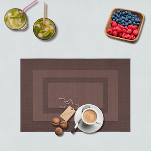 2025 nouveau gros PVC tapis de Table étanche lavable cuisine caboteur Anti-brûlure tapis de vidange Style classique PU napperon pour mariage - Product Image 1