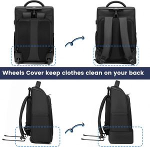 Bolsas de Camping con Ruedas Impermeables BSCI, Mochilas con Ruedas Tipo Trolley para Viajes, Gimnasio y Deportes - Product Image 2