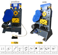 Machine de découpe et de poinçonnage CNC hydraulique multifonctionnelle pour acier profilé, acier angulaire, fer plat, acier rond, acier carré