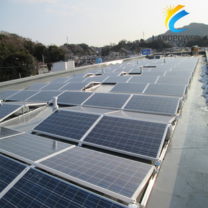 Installation de toit plat de panneau solaire de prix usine chinoise monte <span class=keywords><strong>est</strong></span>/<span class=keywords><strong>ouest</strong></span>-système d'énergie de toit solaire lesté de double côtés - Product Image 2