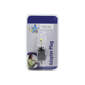 <b>Adapter</b> <b>Plug</b> 2.35x0.75mm Black For Audio Connectors - Product Image 1