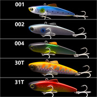 Leurre de pêche Shimano Japan Imports VIB Submerged Bait Far-cast Osmanthus Bass 12g Hard Bait en acier inoxydable avec hameçons