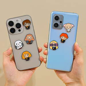 Autocollant décoratif pour téléphone, réfrigérateur, en alliage de zinc électroplaqué, personnage de dessin animé, souvenir touristique, best-seller - Product Image 4