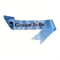 Écharpe en satin pour future mariée, décoration de fête de bachelier, écharpe de marié pour homme, cadeau de fête pour le marié et les garçons d'honneur