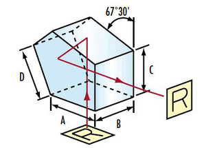 Prismes à angle droit personnalisés, séparateur de faisceau réfléchissant, verre optique collé au laser, polissage plat, revêtement dur, surface 1/4 lambda - Product Image 6