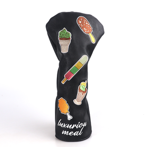 Funda de golf de felpa con bordado exquisito, cubre palos de golf, cubre driver, accesorios de golf al por mayor - Product Image 3