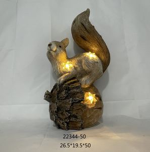 Creative Outdoor <strong>Decoration</strong> Little <strong>Fox</strong> With Sunlight Garden Statues Outdoor Figurines <strong>Decorations</strong> Resin Garden Statue - Product Image 2
