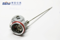 PT100 Armored Resistance Thermometer SS304 Sheath 3 Wire High Accuracy Quick Response