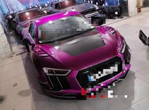 Nouveau kit carrosserie Audi R8 avec capot en fibre de carbone style 1016 amélioré, kit carrosserie en fibre de carbone pour R8 - Product Image 4